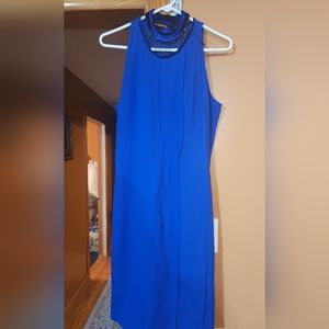 Royal blue dress size 14 Tahari